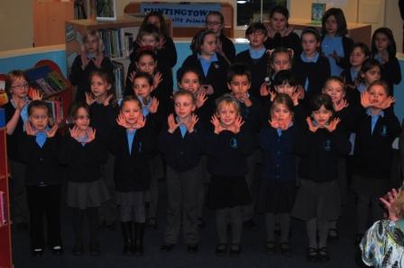 Huntingtower's choir