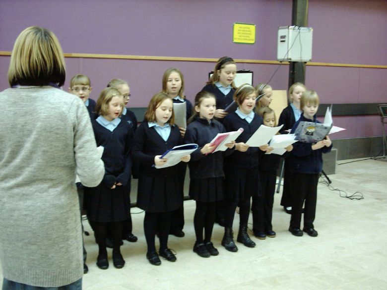 Choir at Morrisons